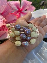 Load image into Gallery viewer, Malina Bangle with Edison Pearl