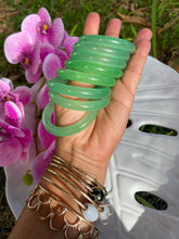 Load image into Gallery viewer, Light Green Jade Baby Bracelets