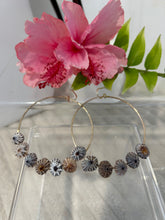 Load image into Gallery viewer, ‘Opihi Hoop Earrings