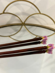 Crown Flower Hairpick