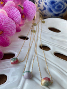 Watermelon Jade necklaces