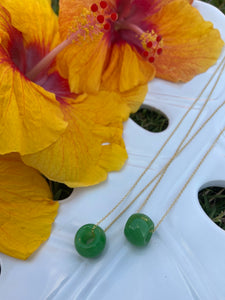 Green Apple Jade Necklaces