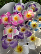 Load image into Gallery viewer, Double Plumeria Hair Clips