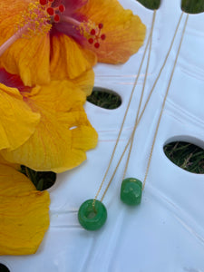 Green Apple Jade Necklaces