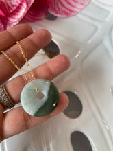 Load image into Gallery viewer, Jade Necklace (two tone)