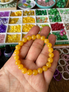 Yellow Jade bracelet