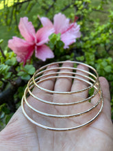 Load image into Gallery viewer, Flat Stackable Bangles 12gauge