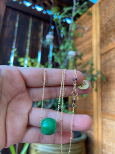 Green Jade necklace