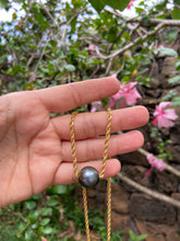Load image into Gallery viewer, Luxe Tahitian Pearl Necklace