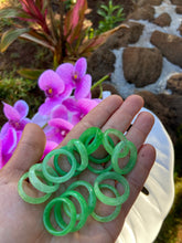 Load image into Gallery viewer, Green Jade Rings