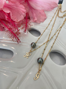 Marley Rose Tahitian Pearl Necklace