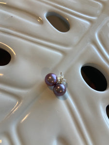 Premium Edison Pearl Stud Earrings