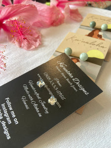 Burma Jade Stud Earrings