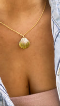 Load image into Gallery viewer, Dainty Sunrise Shell Necklace