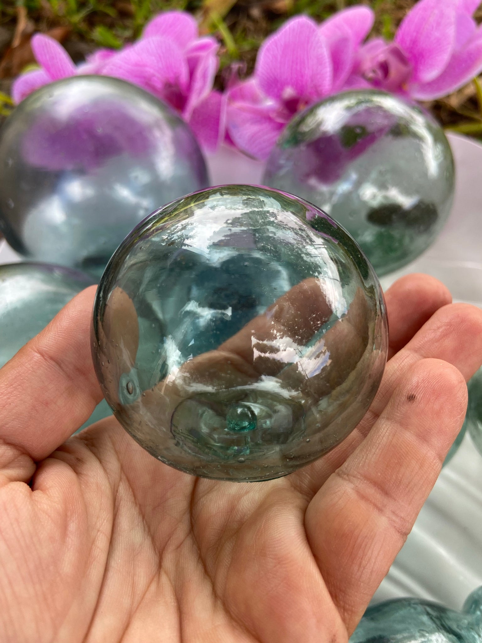 Floating Glass Balls