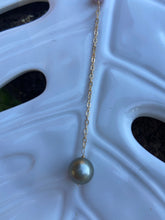 Load image into Gallery viewer, Tahitian pearl lariat