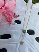 Load image into Gallery viewer, Pulelehua with Jade Necklace