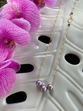 Load image into Gallery viewer, 3 Edison pearl necklace