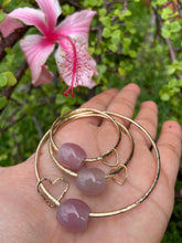 Load image into Gallery viewer, Pink Jade Bangles