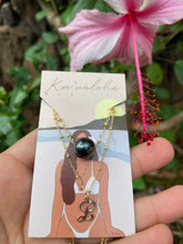 Load image into Gallery viewer, Makenna Necklace with Tahitian pearl